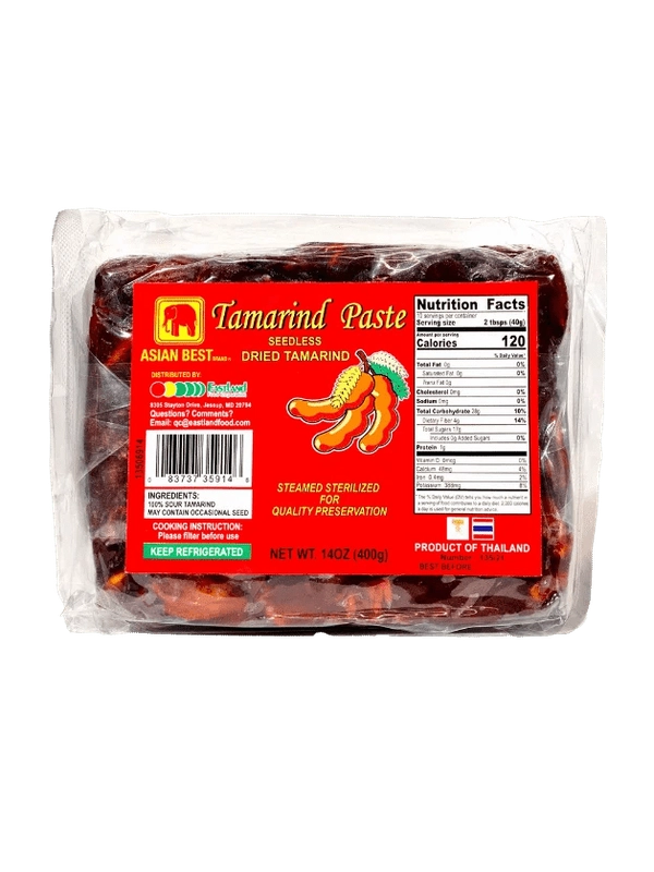 Asian Best Seedless Dried Tamarind Paste - Green Mekong Lotus Co.