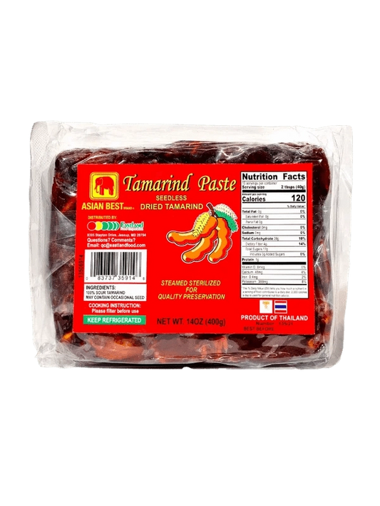 Asian Best Seedless Dried Tamarind Paste - Green Mekong Lotus Co.