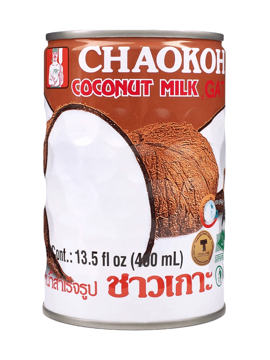 Chaokoh Coconut Milk 400 mL - Green Mekong Lotus Co.