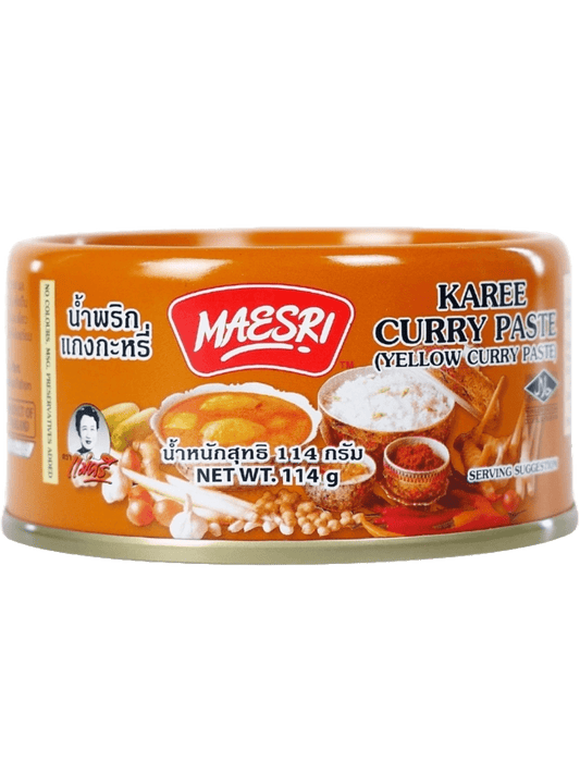 Maesri 4 oz Curry Pastes - Green Mekong Lotus Co.
