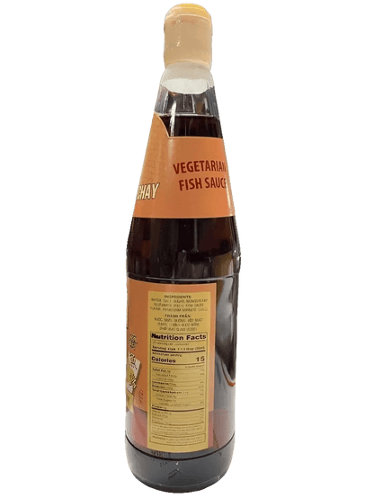 Smile Brand Vegetarian Fish Sauce (Nước Mắm Chay) - 650mL - Green Mekong Lotus Co.