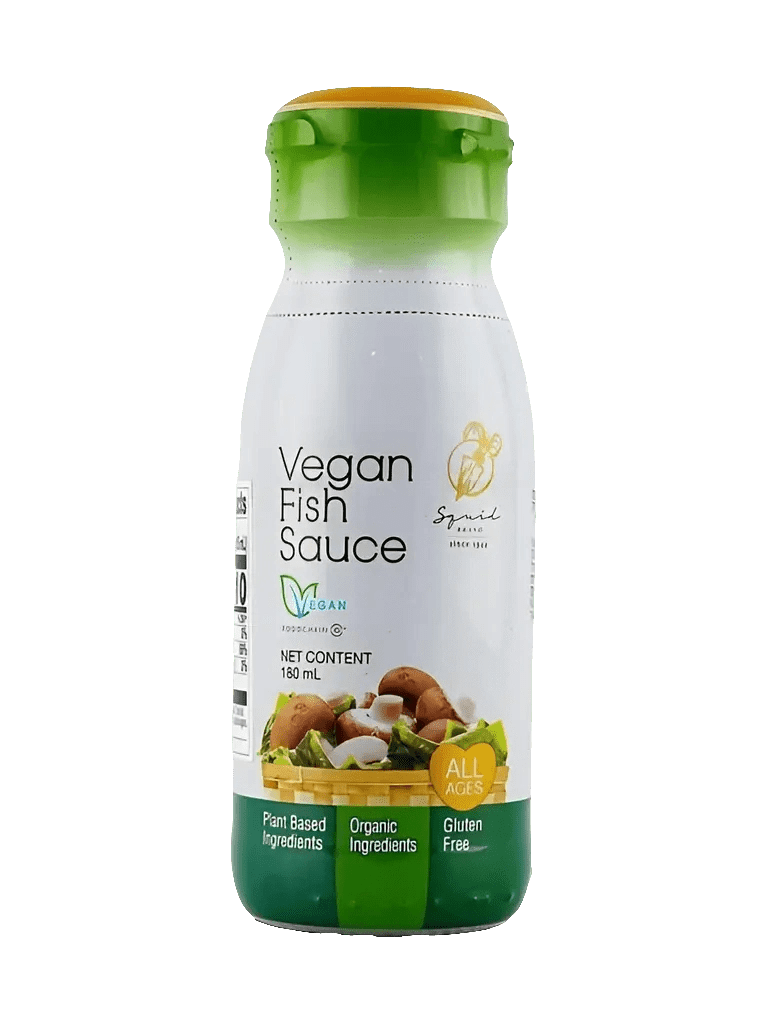 Squid Brand Vegan Fish Sauce - 180mL - Green Mekong Lotus Co.