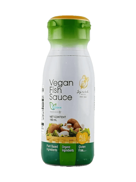 Squid Brand Vegan Fish Sauce - 180mL - Green Mekong Lotus Co.